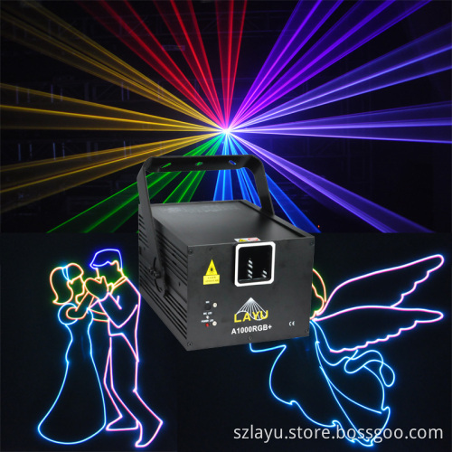 1000mw RGB Full Colour Animation Laser Light with CE RoHS